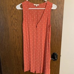 Madewell polka dress dress - size small